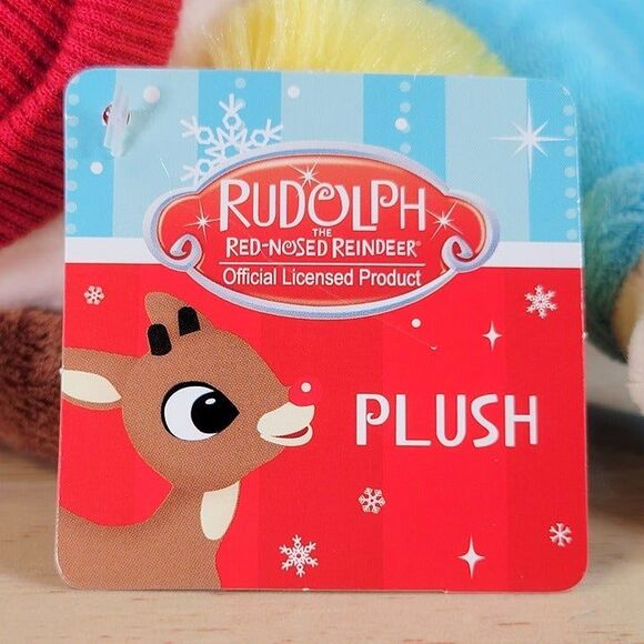 Rudolph The Red-Nosed Reindeer Yukon Cornelius 11" Christmas Dan Dee Plush NWT - Picture 7 of 8